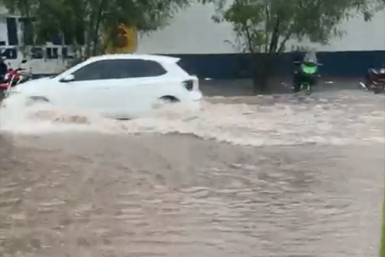Chuva em Corumbá